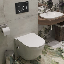 Комплект инсталляции и унитаза 6 в 1 Roxen StounFix Dual Fresh 938621