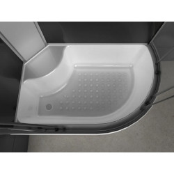 Душевая кабина с гидромассажем ODA 8037BTL 120x80