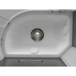 Душевая кабина с гидромассажем ODA 8037BTR 120x80