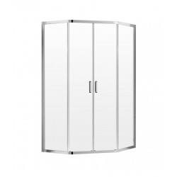 Душевой уголок Adema Гласс Лайн Пента 90х90 матовый