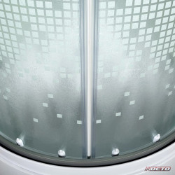 Душевая кабина с электрикой DTO L909EL+VST 90x90 со вставкой