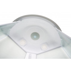 Душевая кабина с электрикой DTO L909EL+VST 90x90 со вставкой