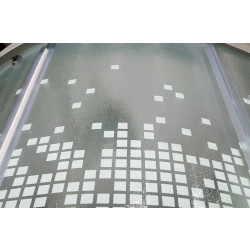 Душевая кабина с гидромассажем и электрикой DTO L909GM+EL+VST 90x90 со вставкой