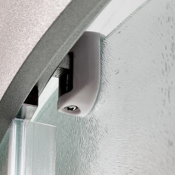 Душевая кабина с гидромассажем и электрикой DTO L909GM+EL+VST 90x90 со вставкой