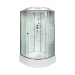 Душевая кабина с электрикой DTO L780EL 80x80