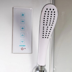 Душевая кабина с электрикой DTO L780EL 80x80