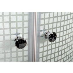 Душевая кабина с электрикой DTO L780EL 80x80