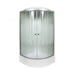 Душевая кабина с гидромассажем и электрикой DTO L780GM+EL 80x80