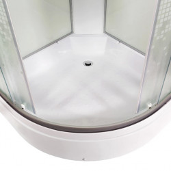 Душевая кабина с гидромассажем и электрикой DTO L780GM+EL 80x80