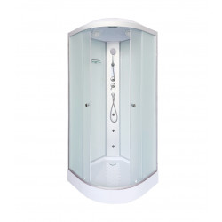 Душевая кабина с гидромассажем и электрикой DTO LM908GM+EL 80x80
