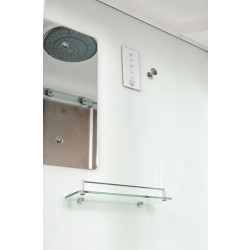 Душевая кабина с LED-подсветкой DTO D278SLED 80x80