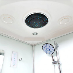 Душевая кабина с LED-подсветкой DTO D278SLED 80x80