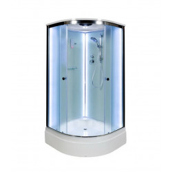 Душевая кабина с LED-подсветкой DTO D278SLED 80x80