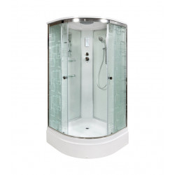 Душевая кабина с электрикой DTO EM2780EL 80x80