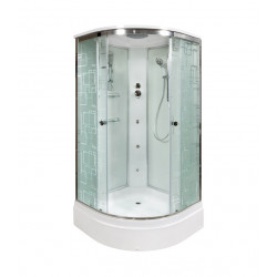 Душевая кабина с гидромассажем DTO EM2710GM 100x100