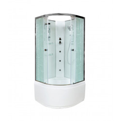 Душевая кабина с гидромассажем DTO EM4580NGM 80x80