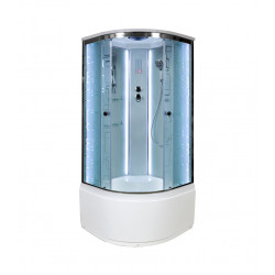 Душевая кабина с LED-подсветкой DTO EM4590LED 90x90