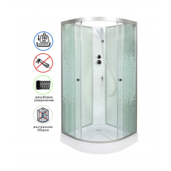 Душевая кабина AvaCan L908N AVA N 80x80 без крыши