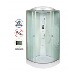 Душевая кабина AvaCan L901GM+EL AVA O 100x100 с гидромассажем и электрикой