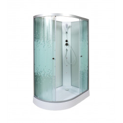 Душевая кабина AvaCan L902RNGM AVA N 120x80 без крыши с гидромассажем