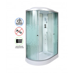 Душевая кабина AvaCan L902RGM+EL AVA O 120x80 с гидромассажем и электрикой