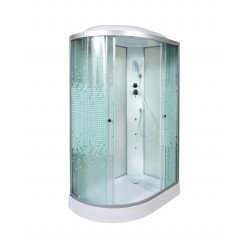 Душевая кабина AvaCan L902RGM+EL AVA O 120x80 с гидромассажем и электрикой