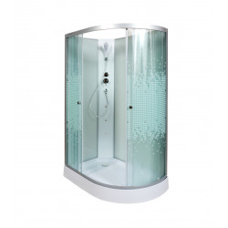 Душевая кабина AvaCan L902LNGM AVA N 120x80 без крыши с гидромассажем