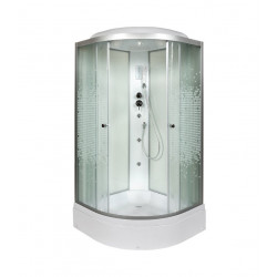 Душевая кабина AvaCan L710GM+EL AVA N 100x100 с гидромассажем и электрикой