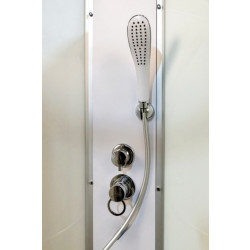 Душевая кабина AvaCan L710NGM AVA N 100x100 без крыши с гидромассажем