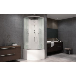 Душевая кабина AvaCan L990NGM AVA N 90x90 без крыши с гидромассажем