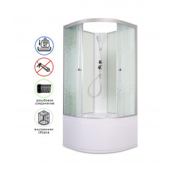 Душевая кабина AvaCan L910N AVA N 100x100 без крыши