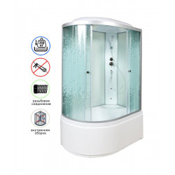 Душевая кабина AvaCan L920RGM AVA N 120x80 с гидромассажем