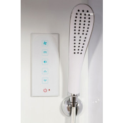 Душевая кабина AvaCan L602RLED AVA O 120x80 с LED-подсветкой