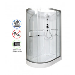 Душевая кабина AvaCan L602RN AVA O 120x80 без крыши