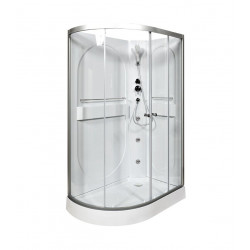 Душевая кабина AvaCan L602RNGM AVA O 120x80 без крыши с гидромассажем