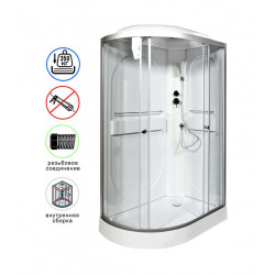 Душевая кабина AvaCan L602REL AVA N 120x80 с электрикой