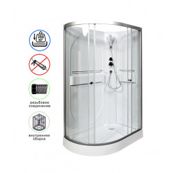 Душевая кабина AvaCan L602RN AVA N 120x80 без крыши