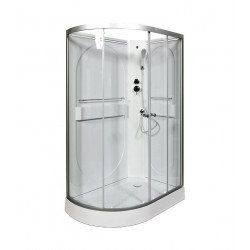 Душевая кабина AvaCan L602RNLED AVA N 120x80 без крыши с LED-подсветкой
