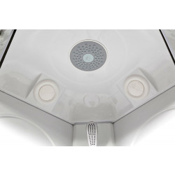 Душевая кабина AvaCan L610EL AVA O 100x100 с электрикой