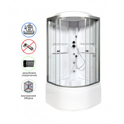 Душевая кабина AvaCan L610GM AVA N 100x100 с гидромассажем