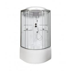 Душевая кабина AvaCan L610LED AVA N 100x100 с LED-подсветкой