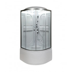 Душевая кабина AvaCan L610LED AVA N 100x100 с LED-подсветкой