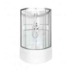 Душевая кабина AvaCan L610NGM AVA N 100x100 без крыши с гидромассажем