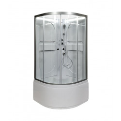 Душевая кабина AvaCan L610NLED AVA N 100x100 без крыши с LED-подсветкой