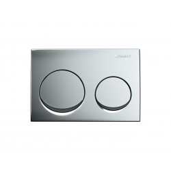 Комплект инсталляции Geberit Alpha 458.233.00.2 с унитазом Sella Aria Tornado, кнопка Alpha 20 (хром глянцевый)