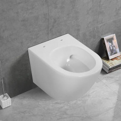 Комплект инсталляции TECEbase 9400407 с чёрной кнопкой и унитазом Cerutti Sella Aria Tornado