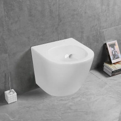 Комплект инсталляции TECEbase 9400407 с чёрной кнопкой и унитазом Cerutti Sella Aria Tornado