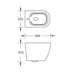 Комплект инсталляции Grohe Rapid SL 38772001 с унитазом Cerutti Sella Aria Tornado, кнопка Skate Cosmopolitan 38732000