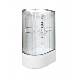 Душевая кабина AvaCan L620RNGM AVA N 120x80 без крыши с гидромассажем