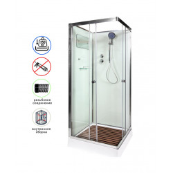 Душевая кабина AvaCan K408 AVA N 80x80 без крыши